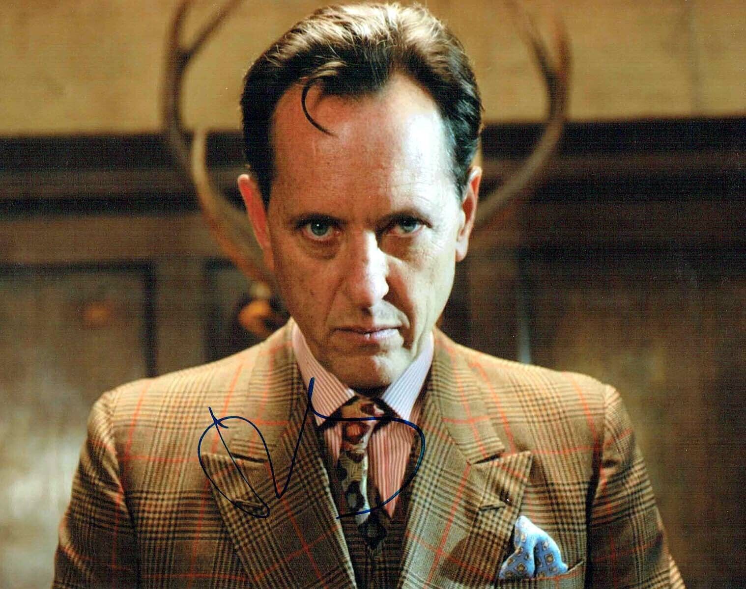 Richard E GRANT SIGNED Autograph 10x8 Photo Poster painting 2 AFTAL RD COA Horrid Henry Actor