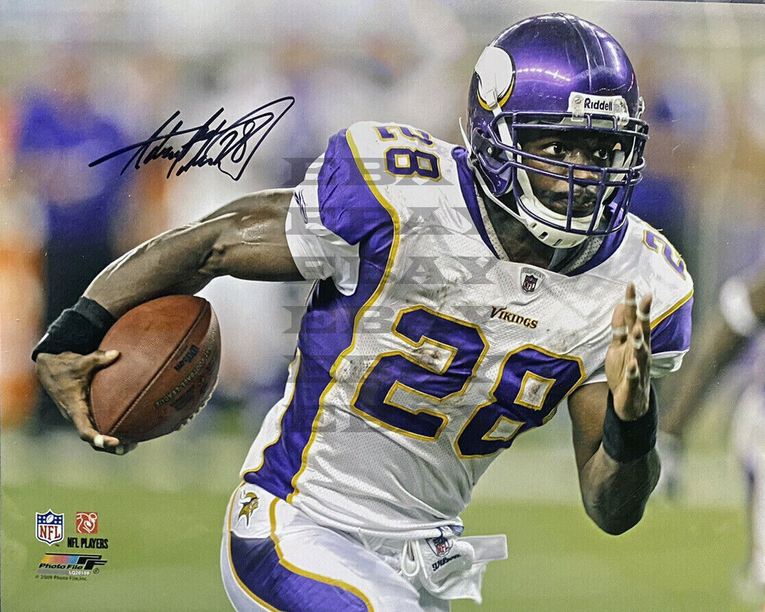 Adrian Peterson Minnesota Vikings Signed Autographed 8x10 Photo Poster painting Reprint