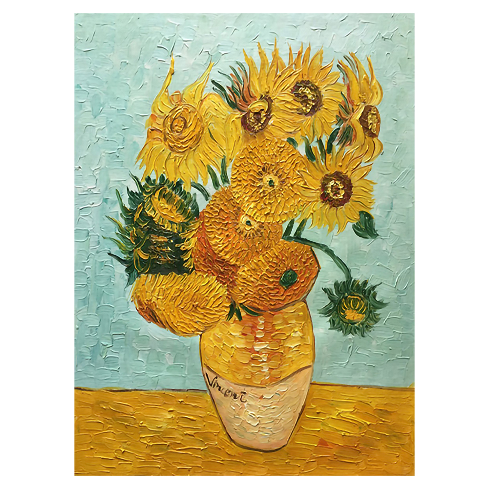 

Sunflower Vase - 11CT Stamped Cross Stitch - 30*37CM, 501 Original