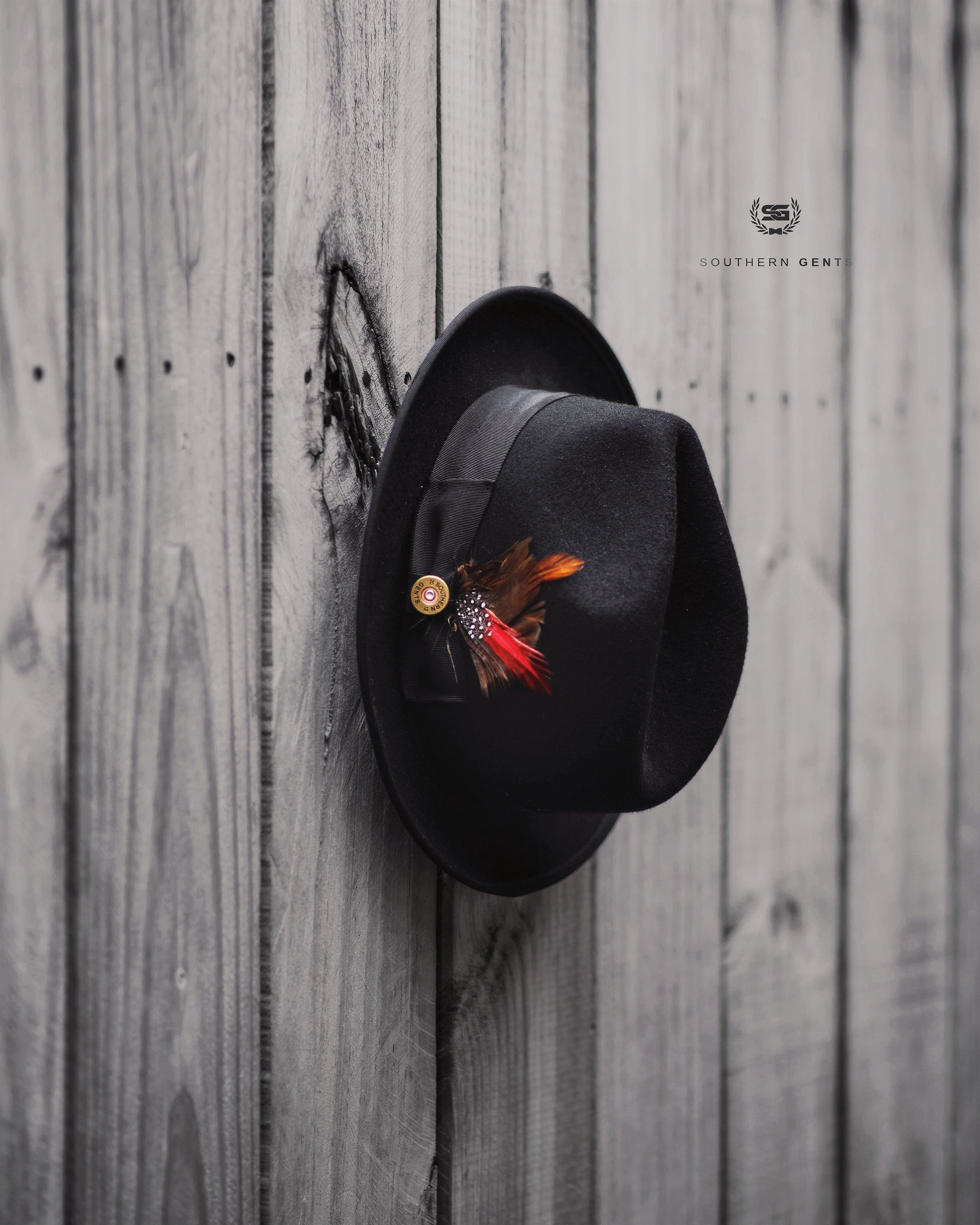 Miller Ranch-SG Trilby Fedora &ndash; Black