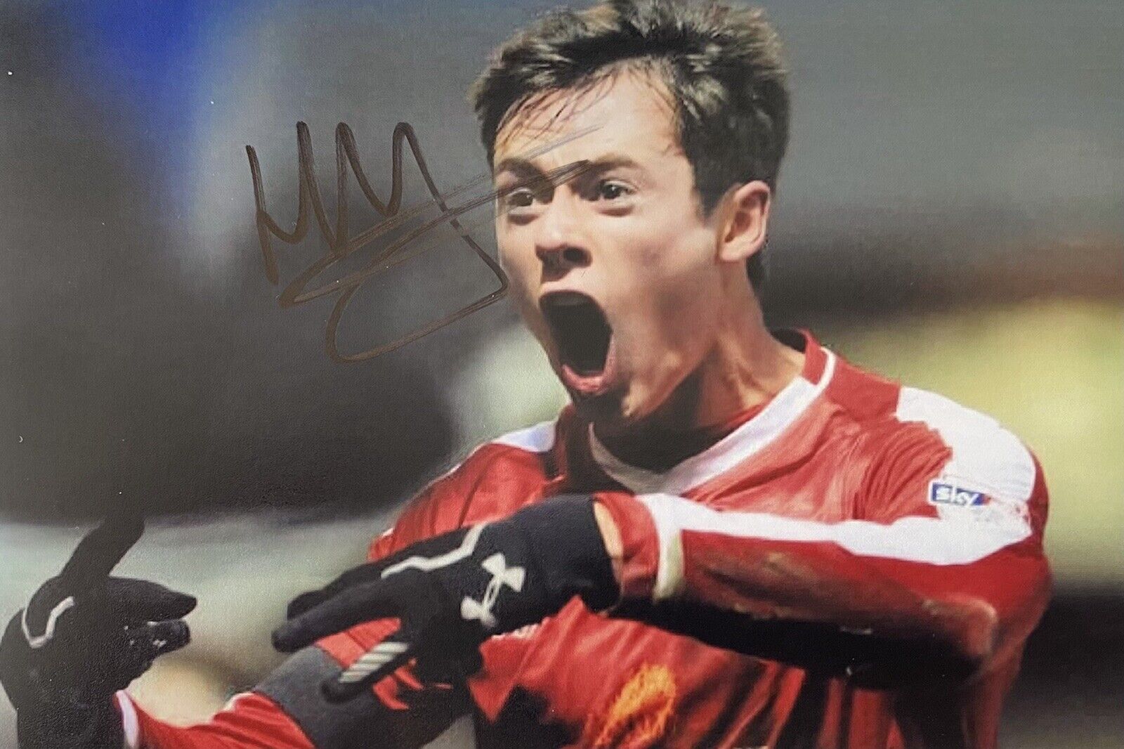 Harry McKirdy Genuine Hand Signed Crewe Alexandra 6X4 Photo Poster painting