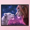 Lion-11CT Stamped Cross Stitch 40*50cm tapestrymarket