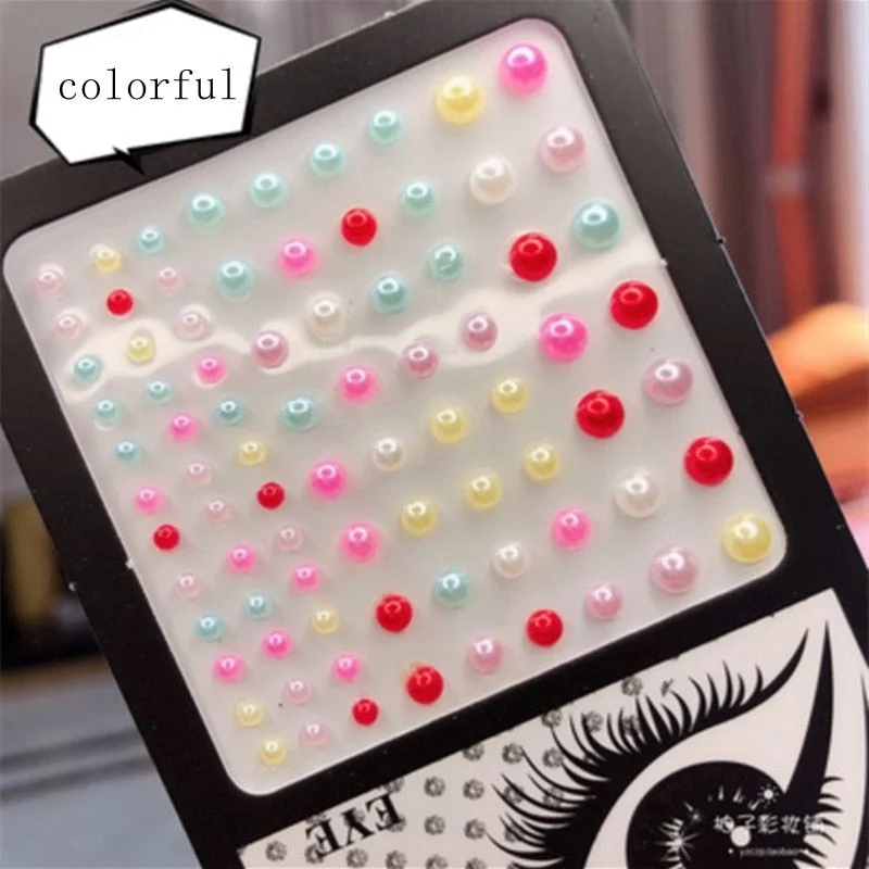 Glitter Face Jewels Sticker Temporary Tattoo Party Face Makeup Tools Rhinestones Flash Tattoo Stickers Fake Diamond