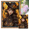 Cool Girl-11CT Stamped Cross Stitch 45*65cm/17.72*25.59in (Big Size)