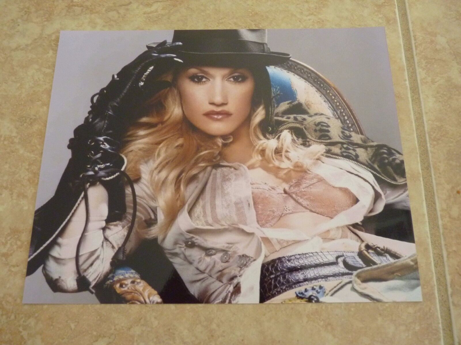 Gwen Stefani No Doubt Music Sexy Promo Color 8x10 Photo Poster painting #2