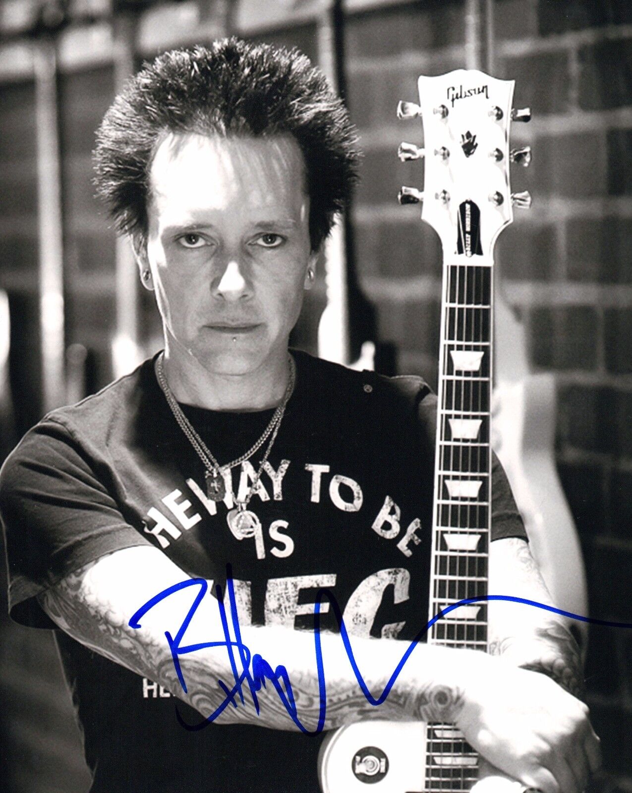 GFA Billy Idol Guitarist * BILLY MORRISON * Signed Autograph 8x10 Photo Poster painting B2 COA