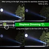 APLOS F30 Zoom Flashlights LED Rechargeable, 3000 Lumens dimmable Flashlight Zoom Torch, EDC Tactical Flash Lights high lumens, Zoomable and infinitely dimmable to Meet All Daily Lighting Needs APLOS Dive Light Official