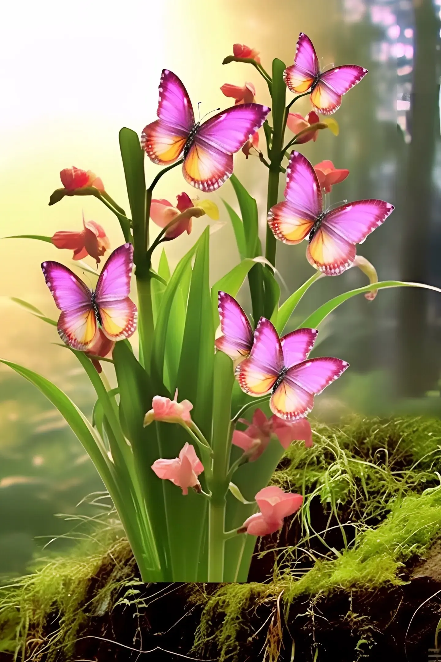 Colorful Butterfly Flower Seeds-Vivid Winged Delight