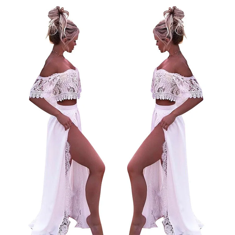 Uveng Temperament Commute Sexy Women's Beach Summer Dress