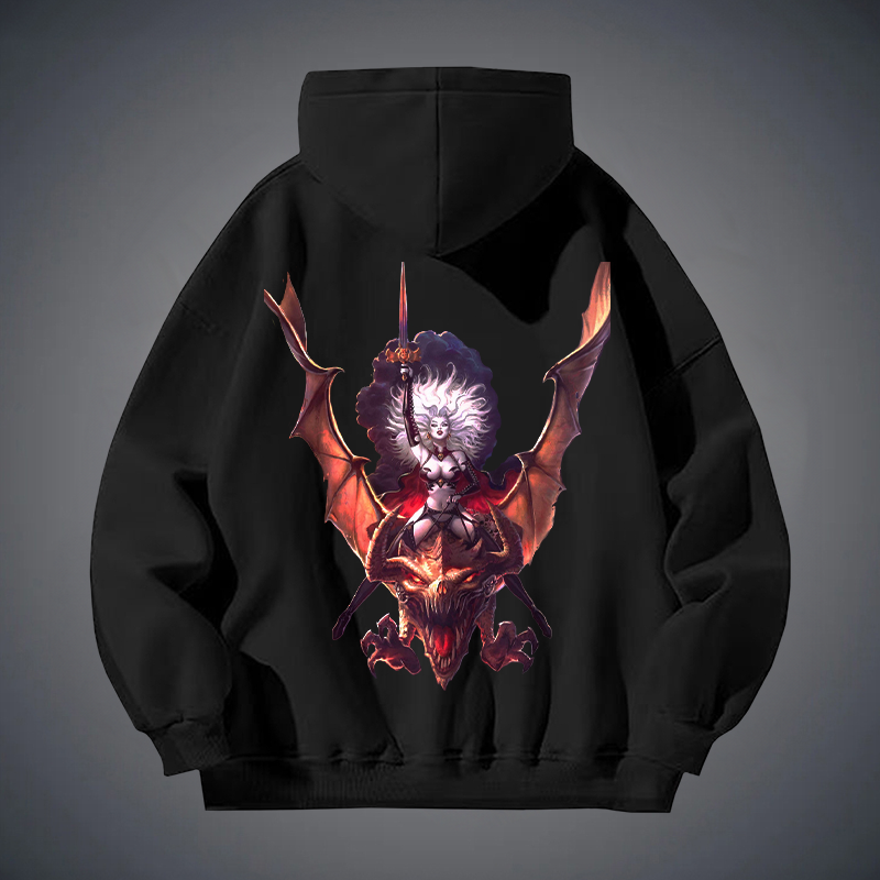 DRAGON LADY RIDER HOODIES