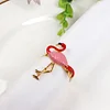 Pink Flamingo Catering Golden Napkin Ring
