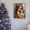 Sweet Cool Girl-Full Round Diamond Painting 30*40CM