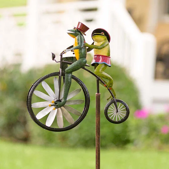 Vintage Bicycle Metal Wind Spinner 