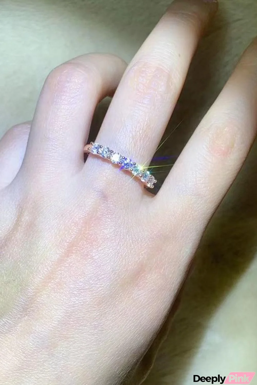 Presented To You 925 Sterling Silver Moissanite Ring