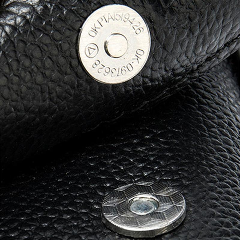 Men's Leather Shoulder Bag Business Casual Flip Type Crossbody Bag