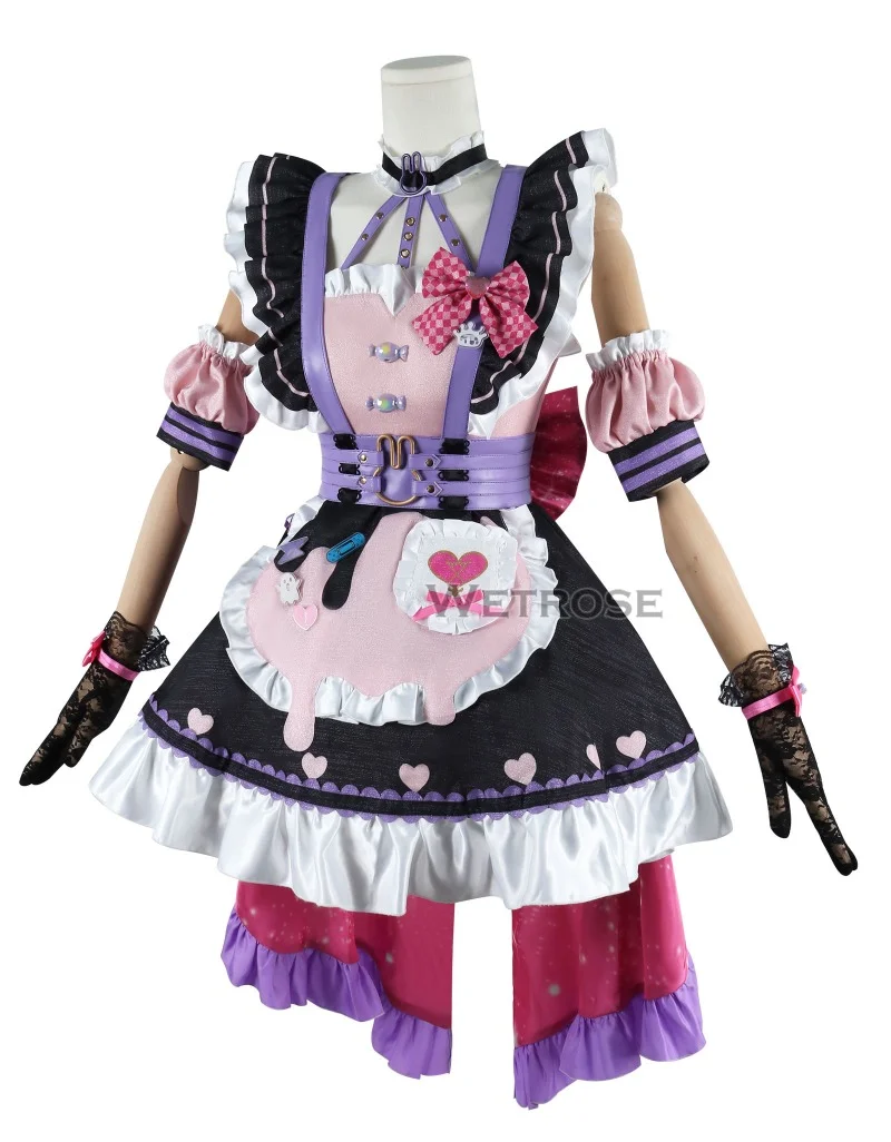 Nijisanji EN Maria Marionette 2.0 コスプレ 衣 Wetrose] In Stock Nijisanji EN Vtuber Maria Marionette 2.0