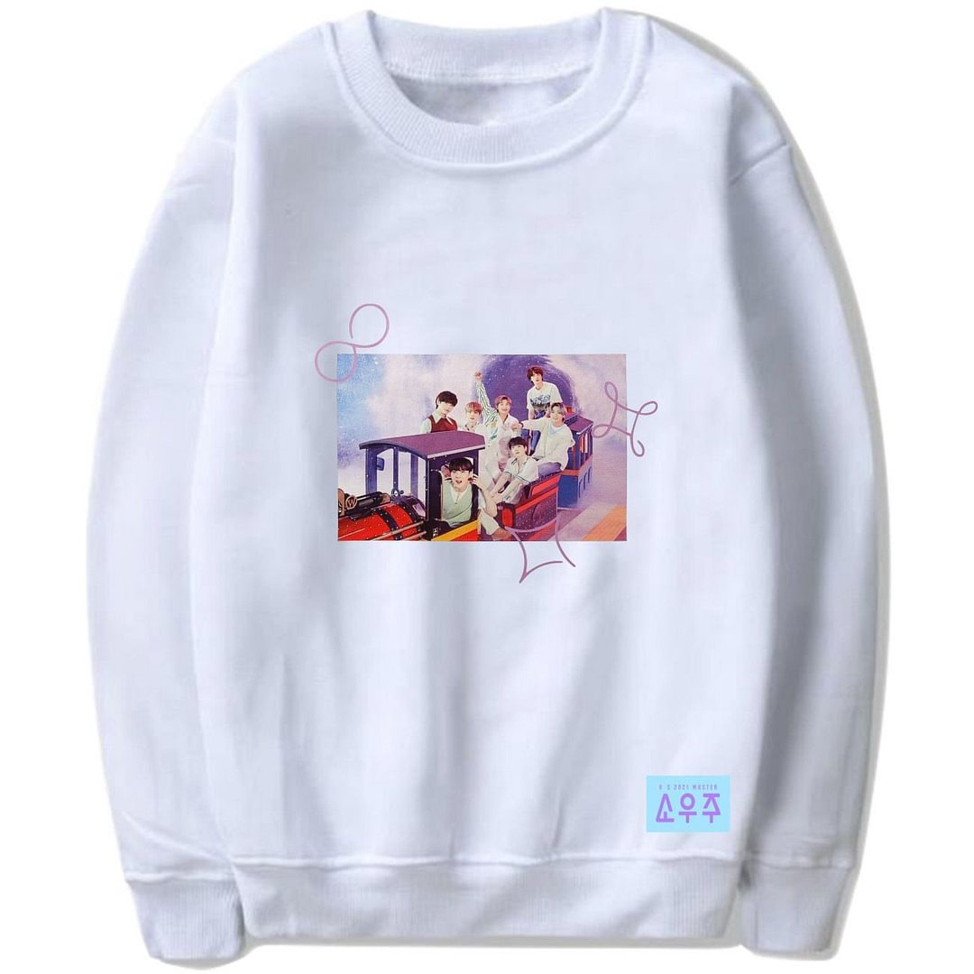 방탄소년단 SOWOOZOO Concert Round Neck Hoodie