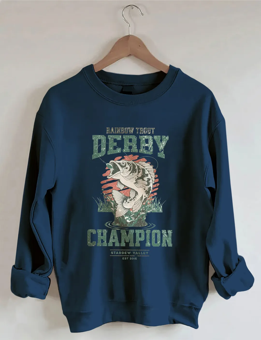 Rainbow Trout Derby Champion Sweatshirt