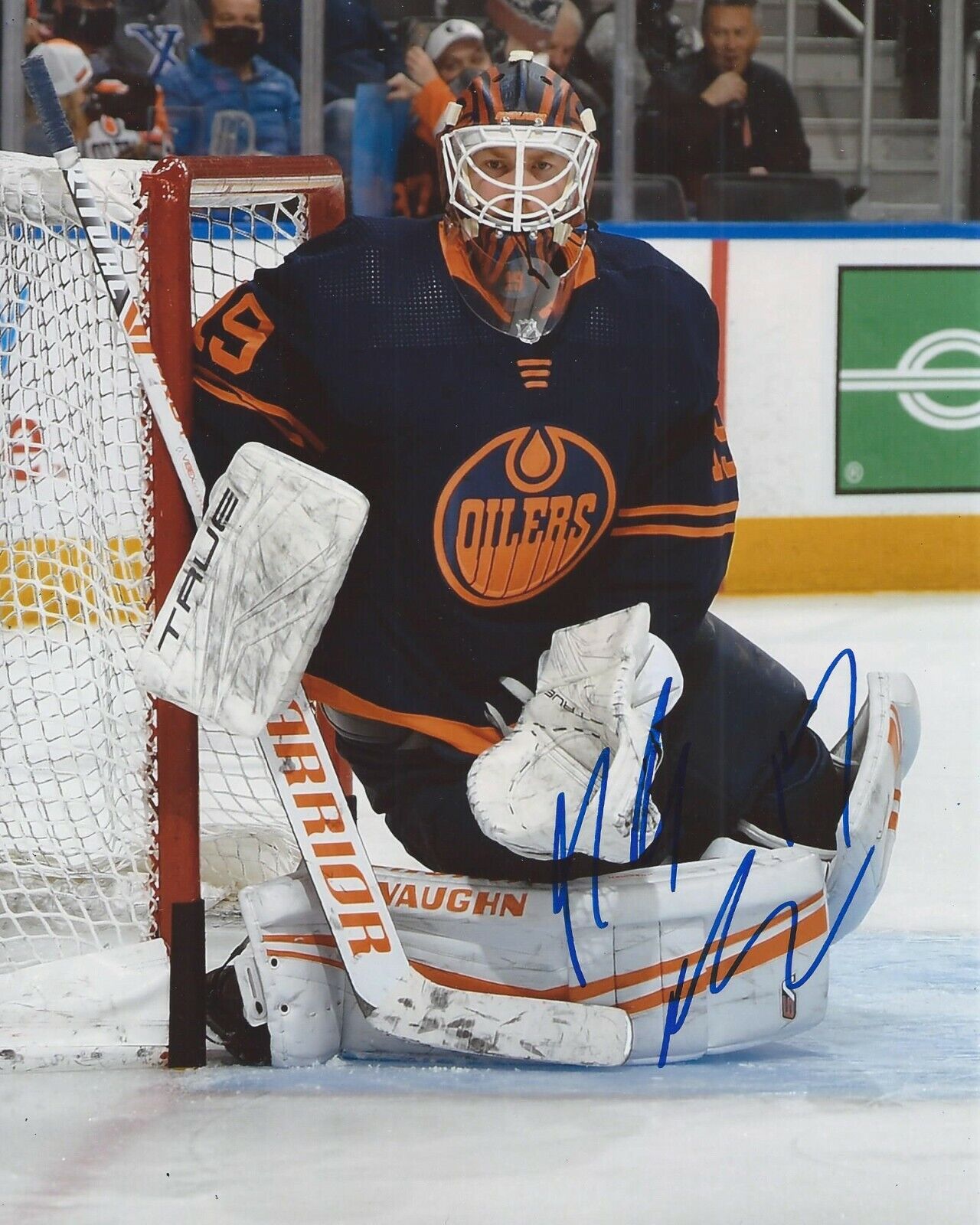 Mikko Koskinen Signed 8x10 Photo Poster painting Edmonton Oilers Autographed COA G