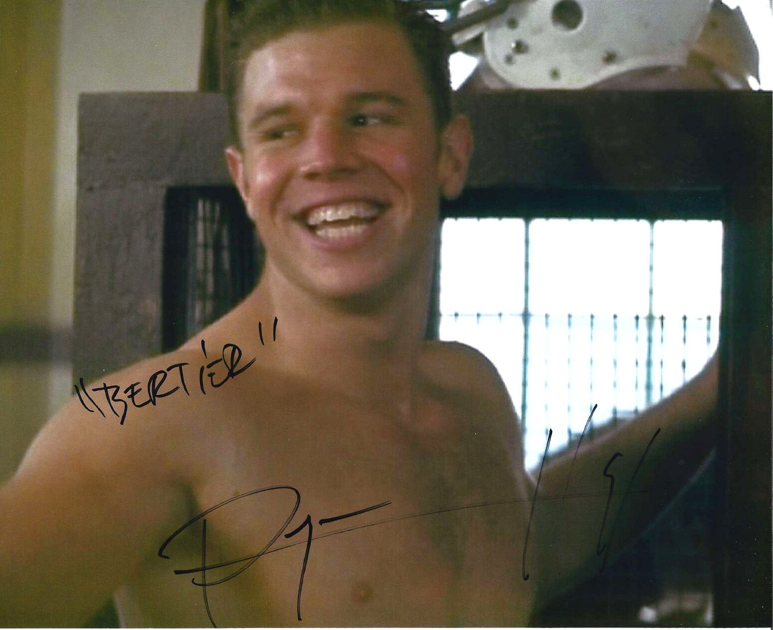 ACTOR RYAN HURST SIGNED REMEMBER THE TITANS 8X10 Photo Poster painting W/COA SONS OF ANARCHY