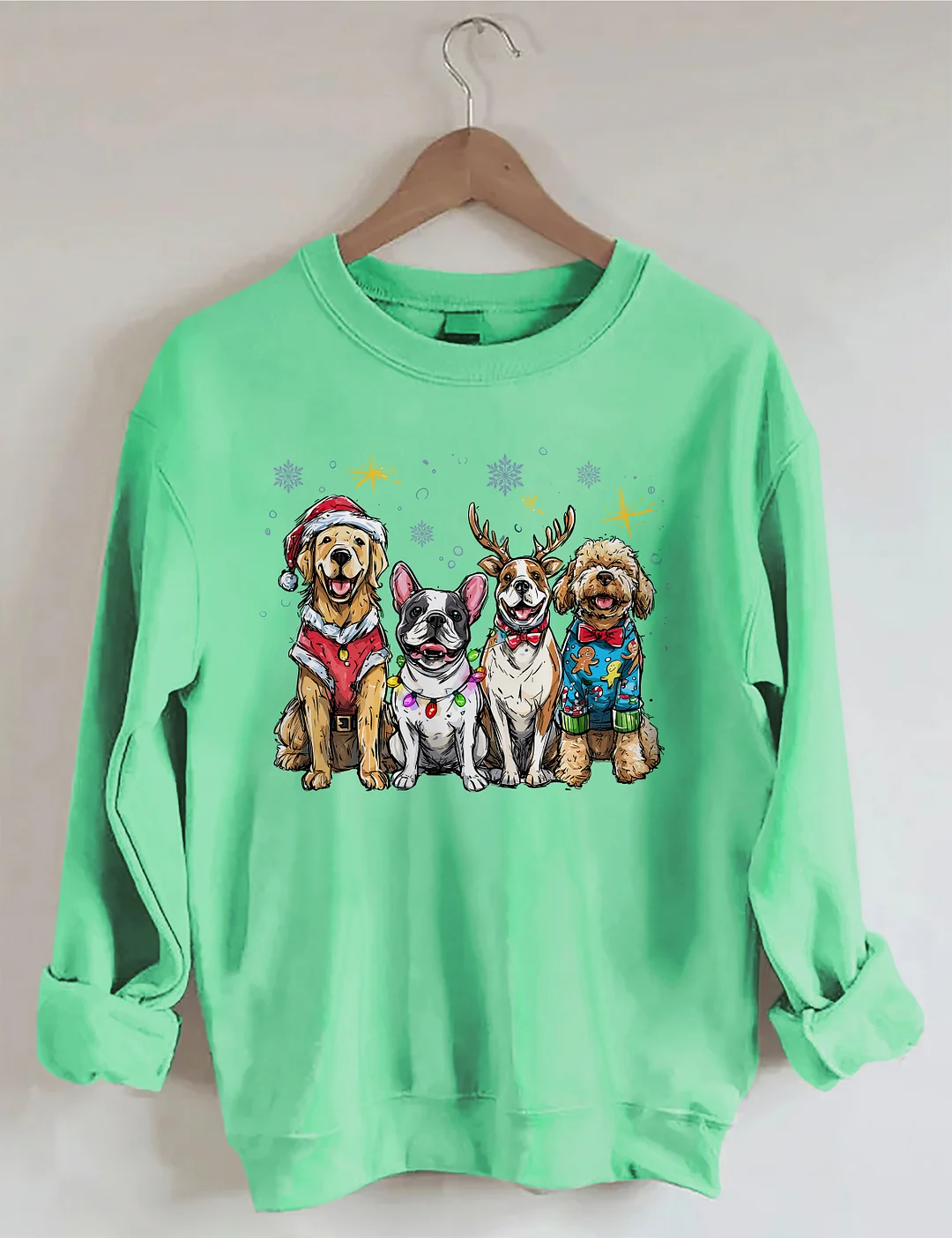 Christmas Dogs Sweatshirt