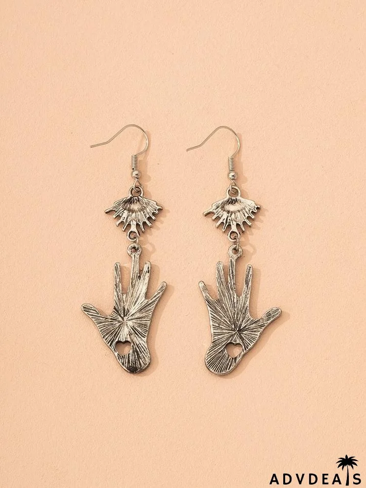 Hand & Eye Drop Earrings