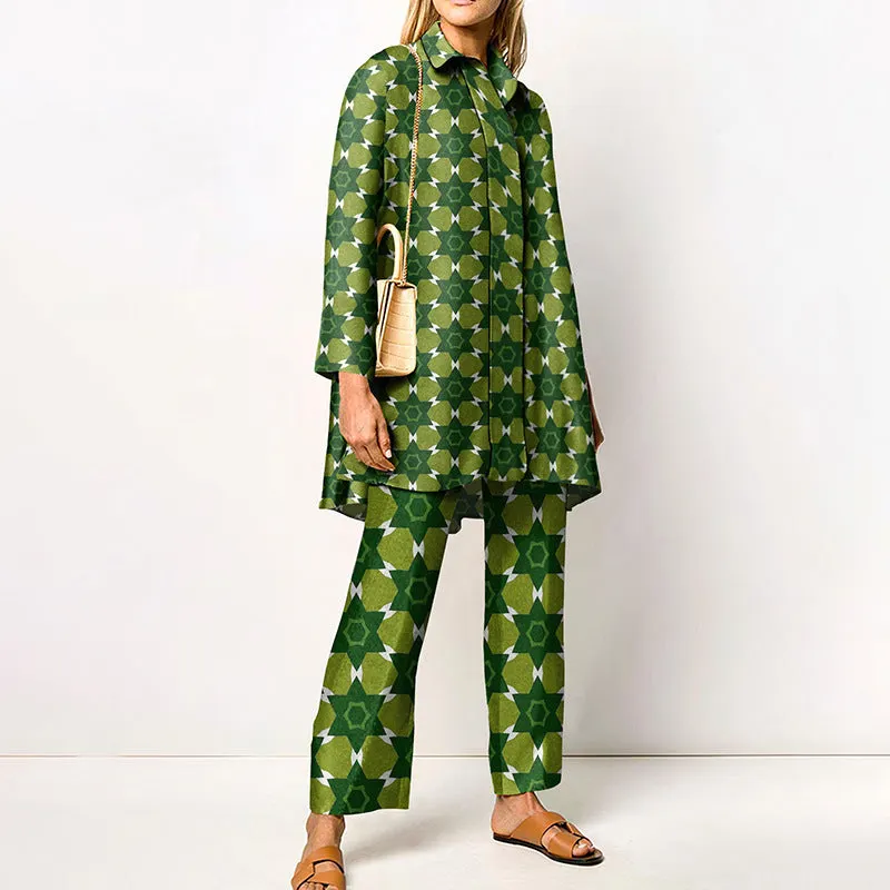 Brownm Sleeve Outfit Urban Cool Popular Digital Blouses