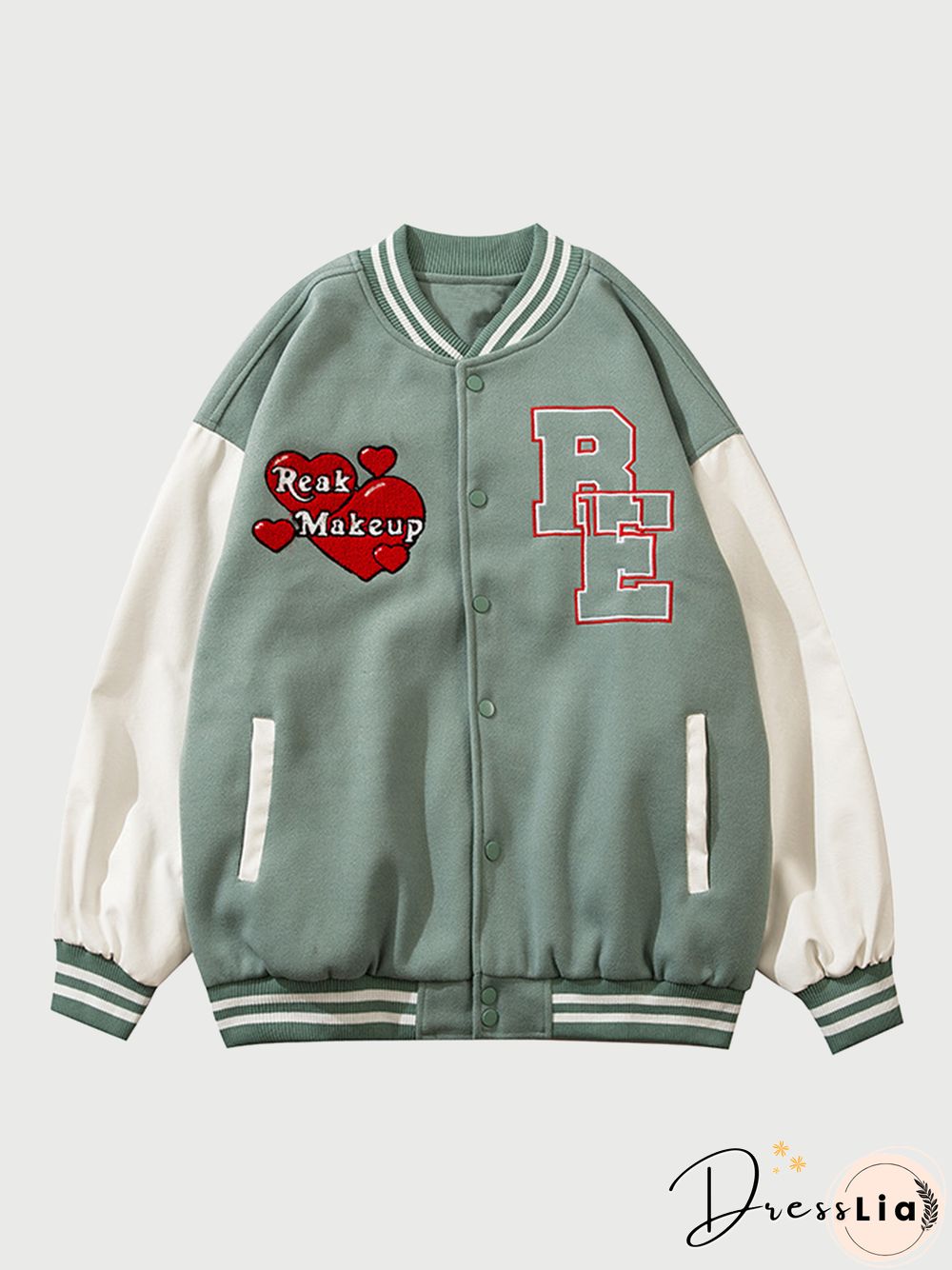 Love Angel Towel Embroidered Jacket