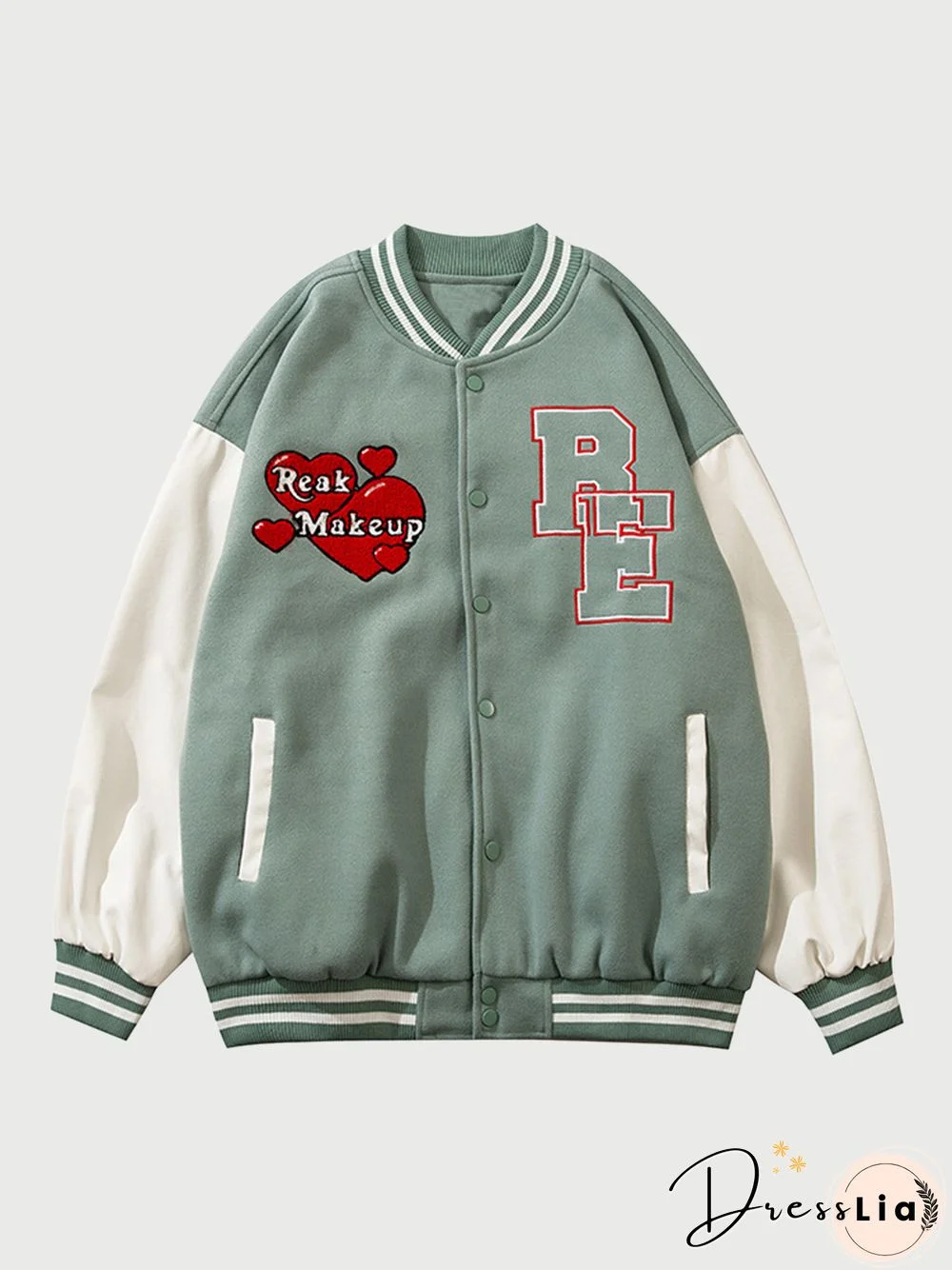 Love Angel Towel Embroidered Jacket