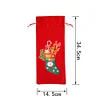 5D DIY Special Shaped Drill Diamond Painting Christmas Sock Wine Bottle Bags Covers Kits