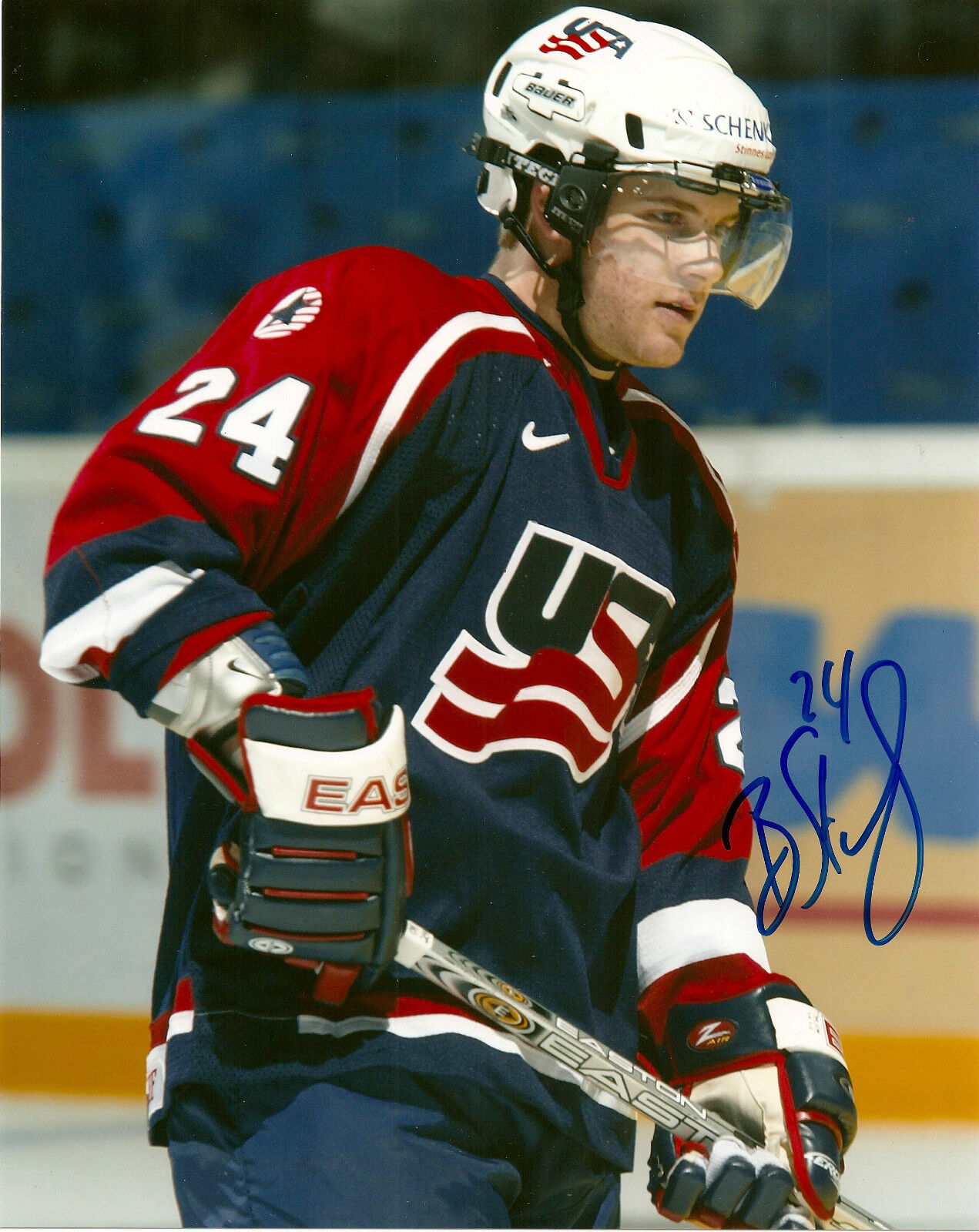 Team USA Bret Sterling Signed Autographed 8x10 Photo Poster painting COA