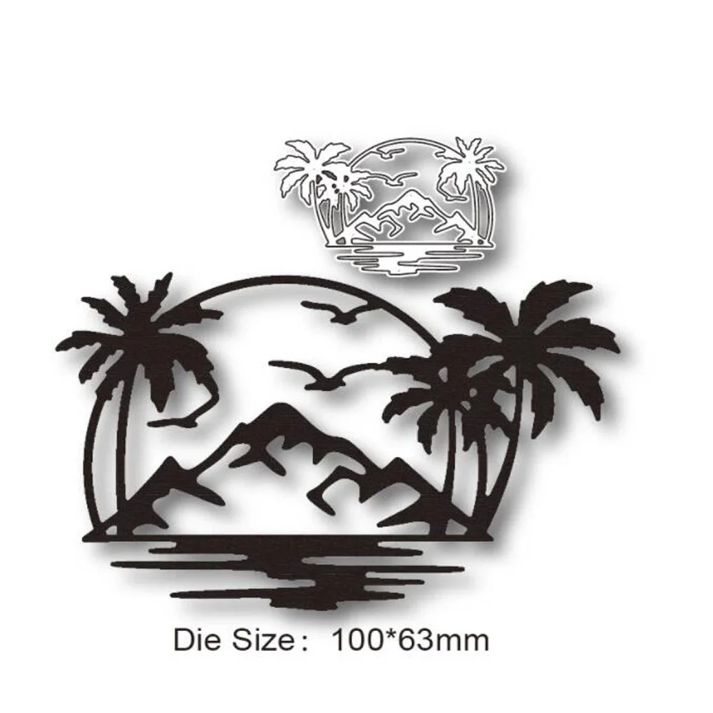 Nigikala tree Metal Cutting Dies DIY Scrapbooking Decor Card Making Embossing Craft Album Paper Stencil