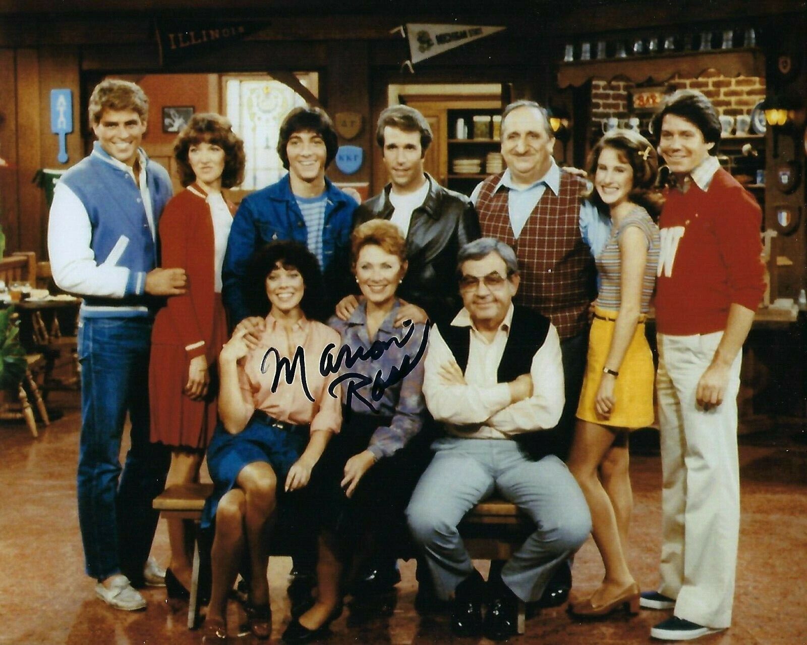 GFA Happy Days Marion Show * MARION ROSS * Signed 8x10 Photo Poster painting M2 COA