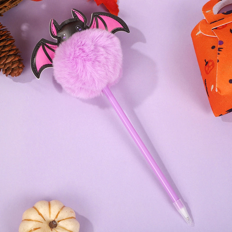 1 Piece Bat Learning School Daily Halloween PP Arylic Cute Ballpoint Pen