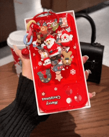 Husă husă cu pandantiv pentru brad de Crăciun pentru iPhone