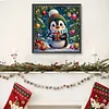 Diamond Painting -DIY Round Drill Christmas Penguin(40x40cm)
