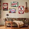 4pcs -  Motor Oil - Vintage Metal Signs(12*16Inch)