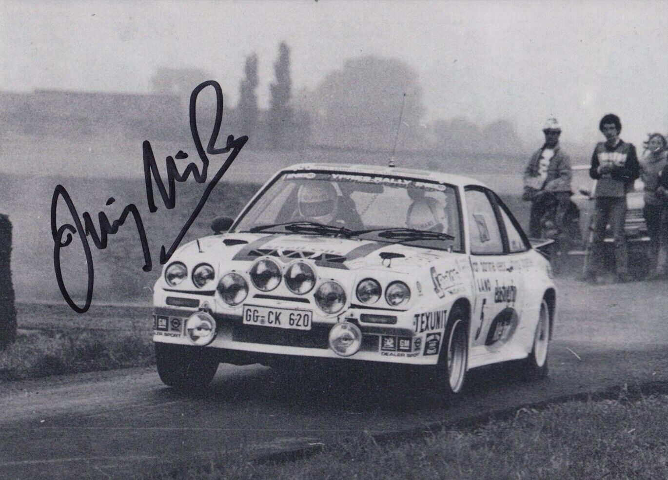 Jimmy McRae Hand Signed 7x5 Photo Poster painting Rally Autograph