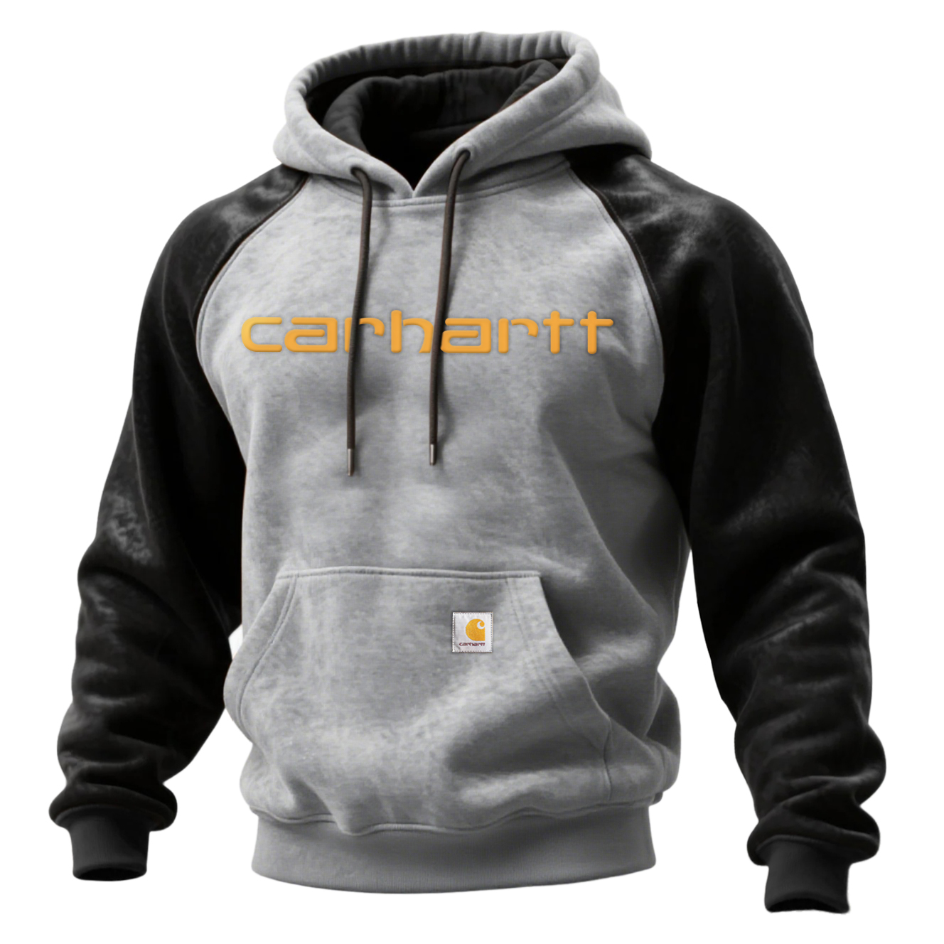 'Carhartt' Outdoor men's casual contrast stitching raglan sleeve hooded sweatshirt retro western sweatshirt