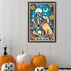 Diamond Painting-DIY Full Round Drill Skull Tarot(40*60M)