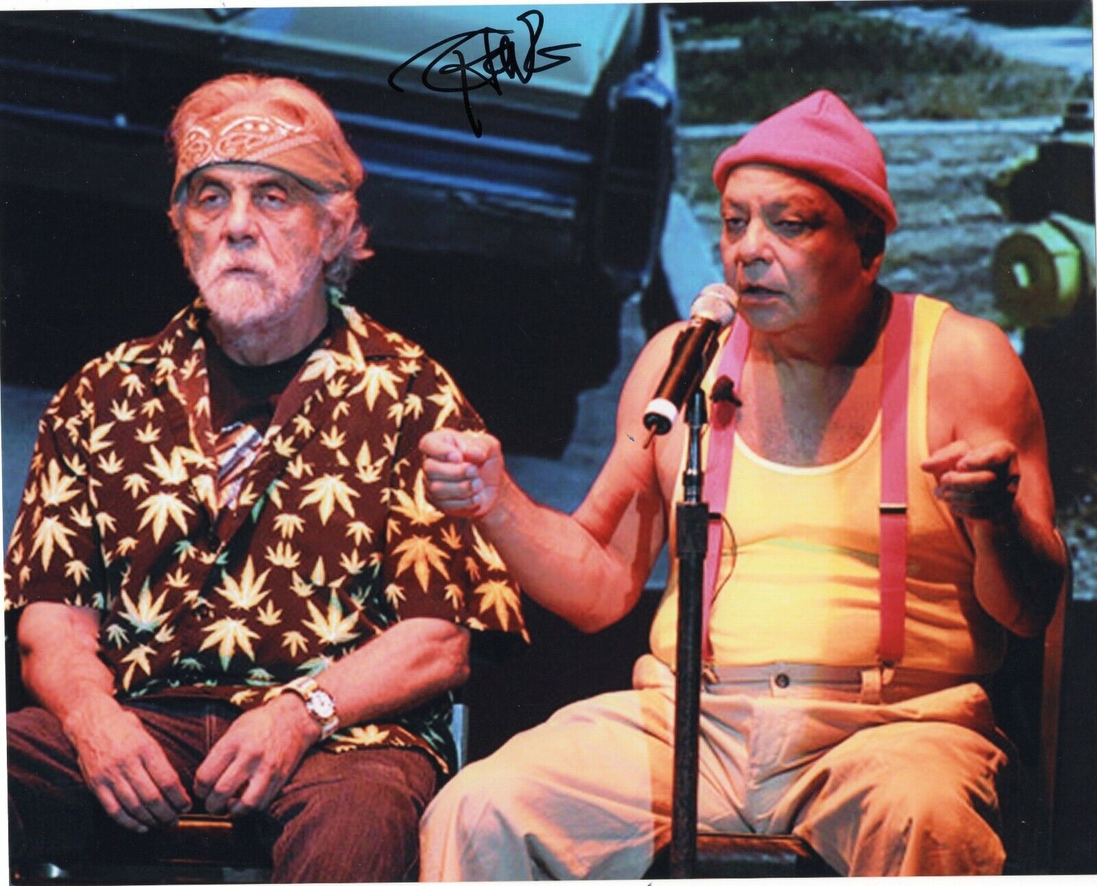 Tommy Chong Signed 8x10 Photo Poster painting w/COA Up In Smoke #7