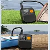 DC 15V 120W Electric Air Pump 25PSI Portable Air Pump Inflatable Boat Kayak Pump