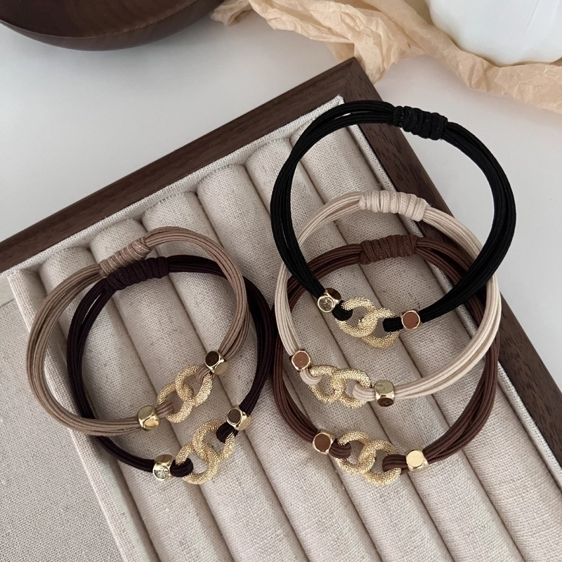 Women’s Casual Minimalist Geometric Rubber Band Hair Tie