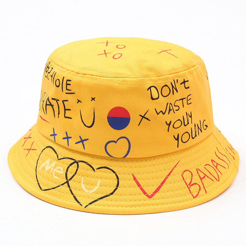 Unisex Bucket Hat Fishing Outdoor Hip Hop Cap