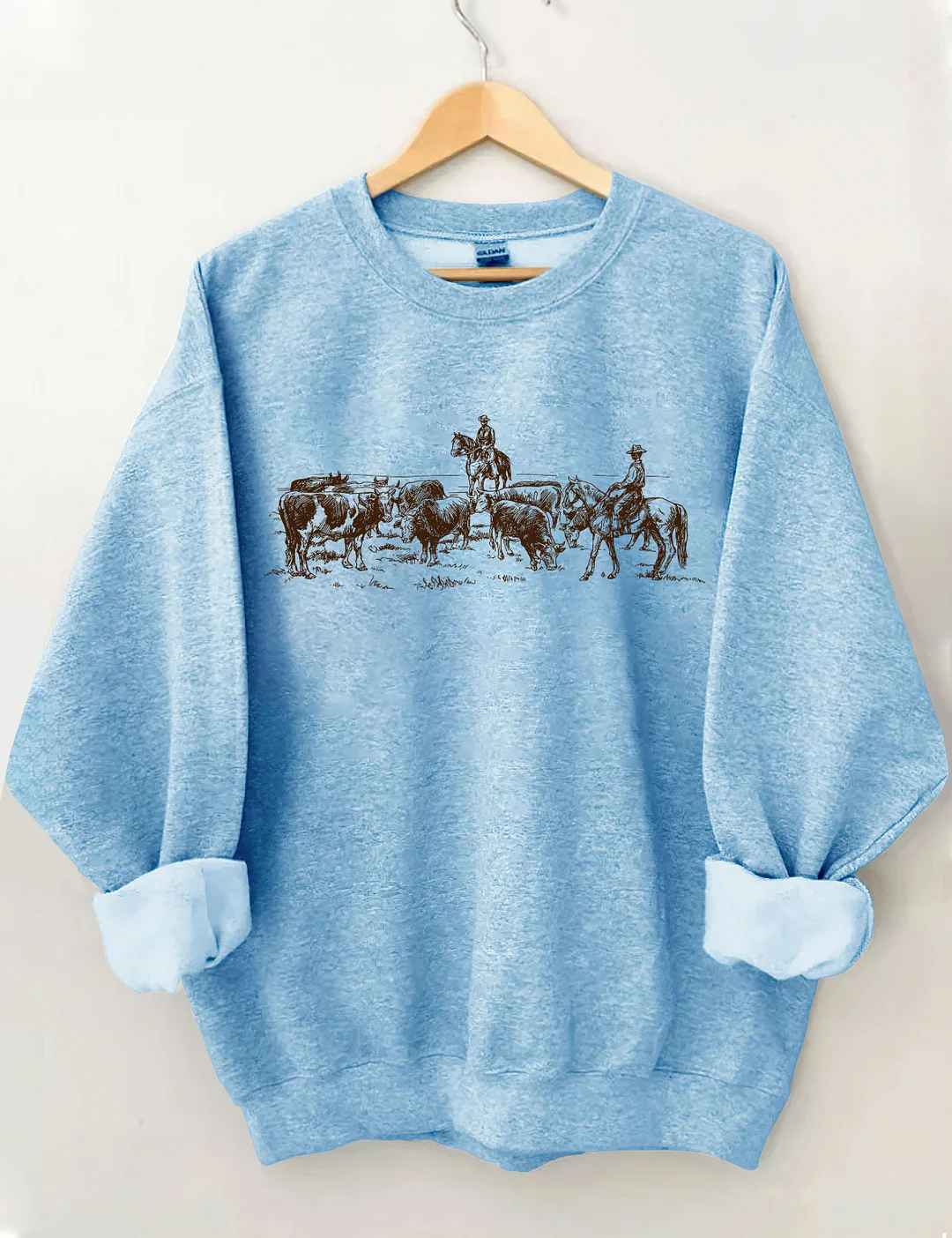 Cowboy Horse Rodeo Sweatshirt