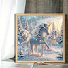 Cartoon Einhorn 5d DIY Diamant Kunst Malerei Kits Teilbohrer Edelstein Kunst 30x30cm