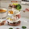Multifunctional Rotating Hot Pot Prep Tray - Home Kitchen Prep Essential, Vegetable Platter, Multi-Layer Side Dish Rack