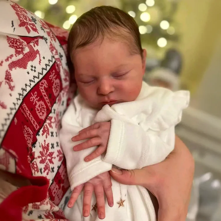 🎄[New Christmas] 20" Realistic Reborn Baby Doll Sleeping Girl Kematin Baby Doll：Realistic Reborn Baby Dolls By Rsgdolls®