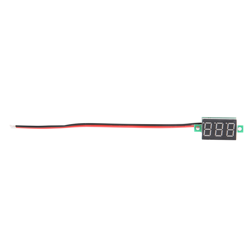 

0.36inch LED Digital Voltmeter DC0-100V Three Line Volt Meter, Red, 501 Original