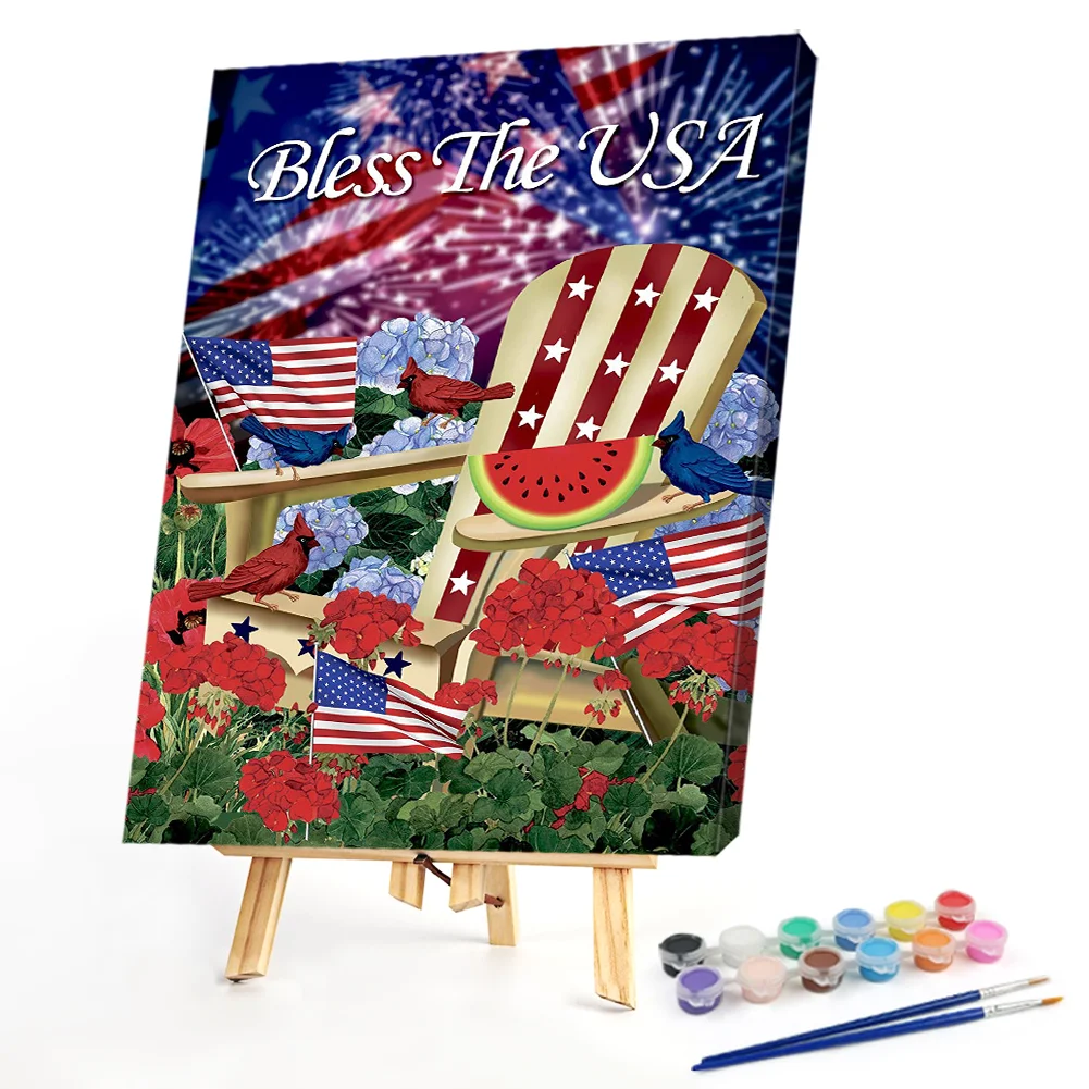 Independence Day - Paint By Numbers(50*40CM)